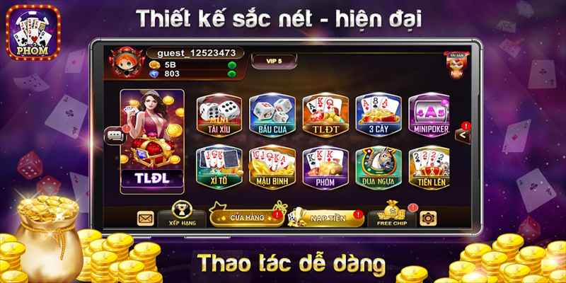 Đa dạng các game có tại sòng bài mà bạn có thể lựa chọn